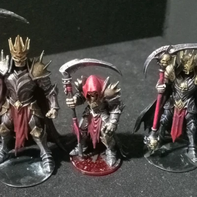 Bộ ba Necromancer - Sức Mạnh Khác Nhau