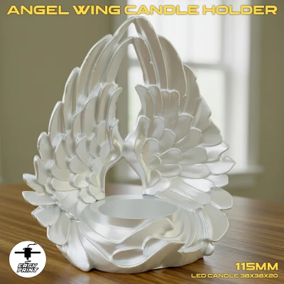Chân Nến Hình Cánh Thiên Thần Độc Đáo