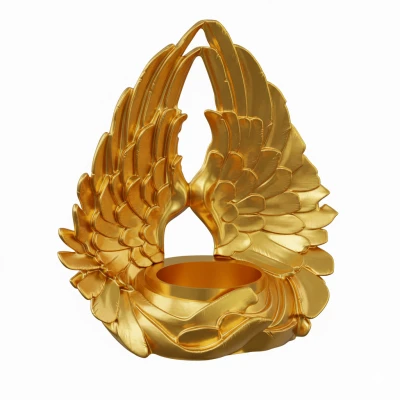 Chân Nến Hình Cánh Thiên Thần Độc Đáo