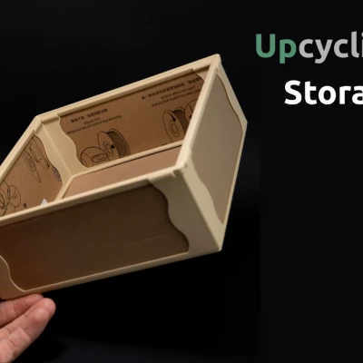 Khung Tái Chế Hộp Filament Thành Hộp Lưu Trữ