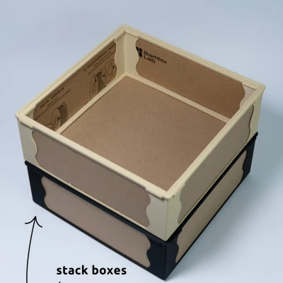 Khung Tái Chế Hộp Filament Thành Hộp Lưu Trữ