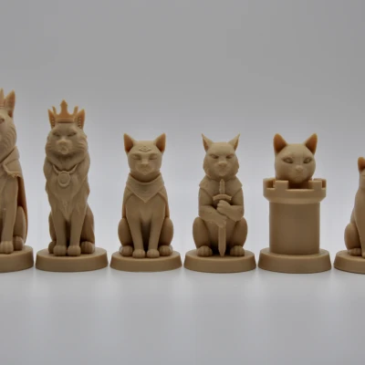 Bộ Cờ Vua Chó vs Mèo