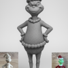 Tượng The Grinch 3D - Thumbnail 1