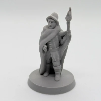 Vệ Binh Thành Phố In FDM Không Cần Hỗ Trợ