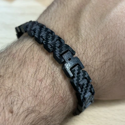 Vòng Tay Mắt Xích Remix - Mỏng, Mượt, Đeo Hai Mặt, Chắc Chắn Hơn