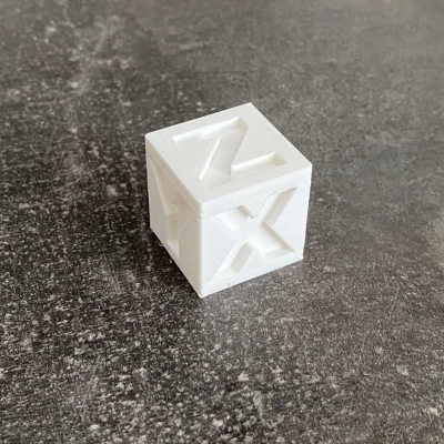 Khối Lập Phương Kiểm Tra XYZ 25x25x25mm