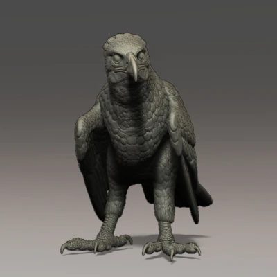 Mô Hình Điêu Khắc Chim Ưng Haast