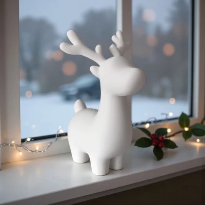 Mô hình tuần lộc trang trí Giáng Sinh tối giản dễ thương