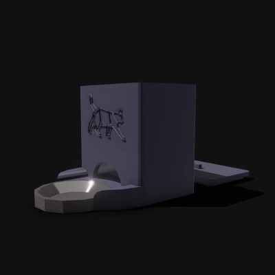 Máy cho mèo ăn/Chén ăn cho mèo, Bộ cấp thức ăn tự động cho mèo