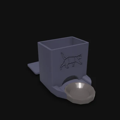 Máy cho mèo ăn/Chén ăn cho mèo, Bộ cấp thức ăn tự động cho mèo