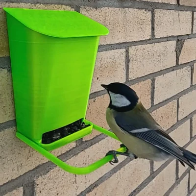 Máng Ăn Chim Gắn Tường