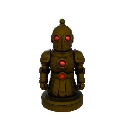 Quân Tốt "Brass Syndicate" - quân cờ vua