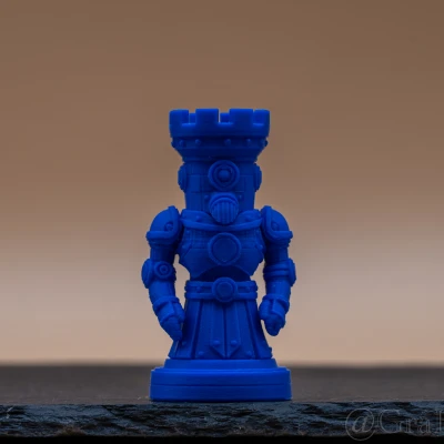 Tượng Xe "Brass Syndicate" - quân cờ vua