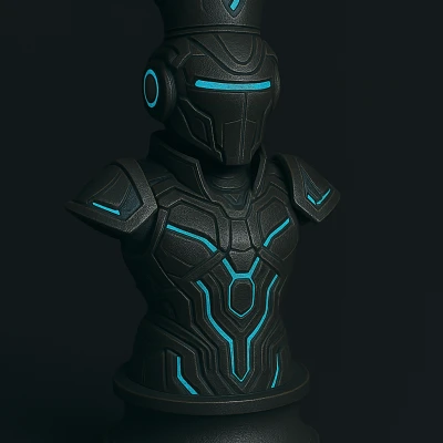 Tượng Cờ Vua Cyber 2.0 "Bishop"