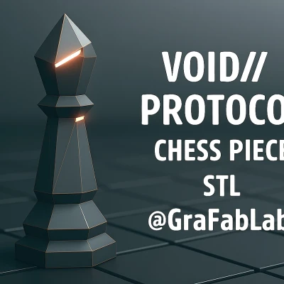 Tượng Cờ Vua "VOID//Protocol "Bishop""