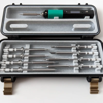 Phần giữ 8 ngòi hàn cho Hộp đựng Pinecil đa mảnh cứng cáp V2