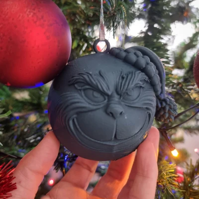 Móc Treo Cây Thông Noel Hình Grinch