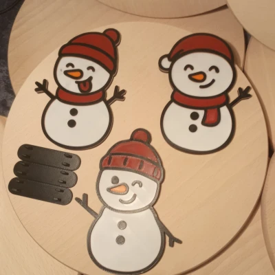 Đồ trang trí người tuyết Giáng sinh