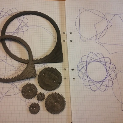 Gear Draw - Đồ chơi vẽ hoa văn