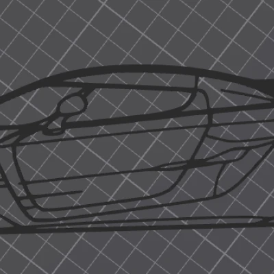 Nghệ Thuật Treo Tường Koenigsegg Jesko 2021