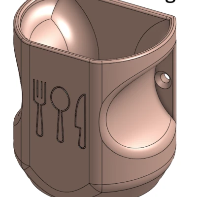 Giá Đựng Muỗng Nĩa Cho Giờ Chơi