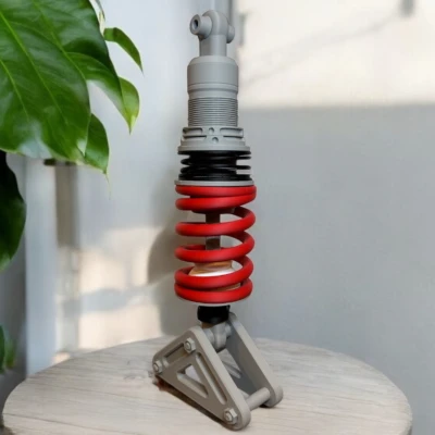 Đèn Bàn Kiểu Phuộc Nhún Coil Over