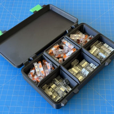 Hộp 6 ngăn Snaplock có khay tháo rời