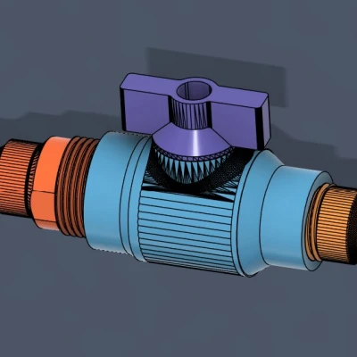 Van Bi (Ball Valve) Dùng Cho Nối Ống