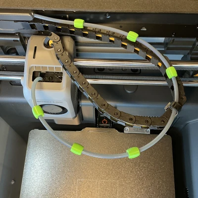 Chặn bảo vệ ống PTFE cho BambuLab P2S / P1S / X1C, không cần riser!