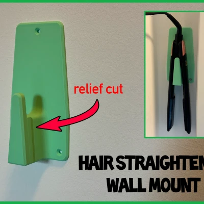 Kệ treo tường máy duỗi tóc tốt hơn