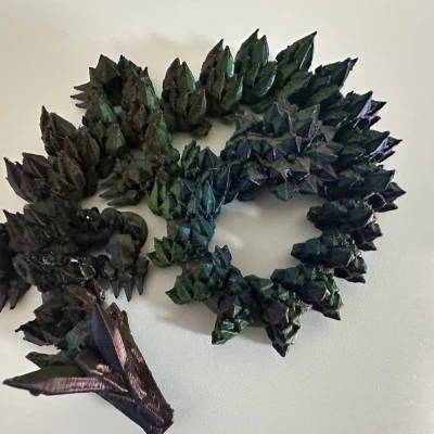 Mô Hình Rồng Pha Lê Khớp Nối