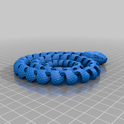 Rắn Khớp Nối Có Vảy - Articulated Snake with Scales