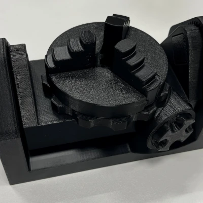 Thiết bị kẹp xoay cho chi tiết tròn