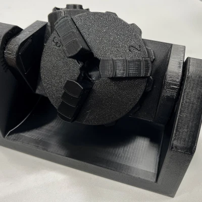 Thiết bị kẹp xoay cho chi tiết tròn