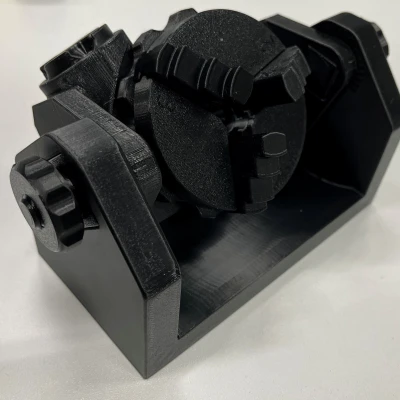 Thiết bị kẹp xoay cho chi tiết tròn