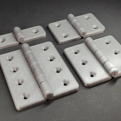 Bản lề chắc chắn, in liền