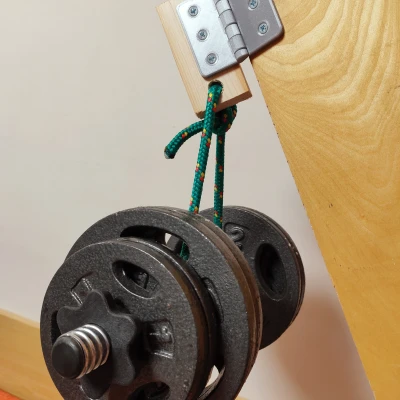 Bản lề chắc chắn, in liền