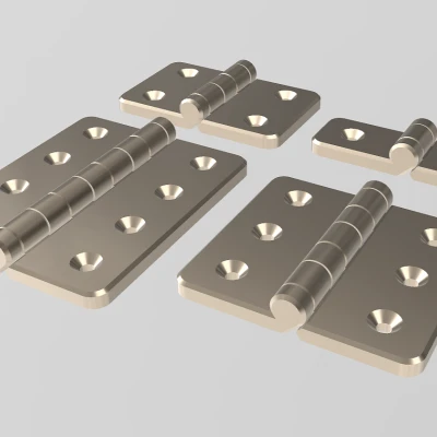 Bản lề chắc chắn, in liền