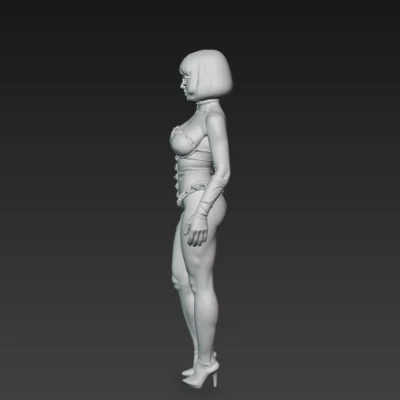 Mô hình Velma Dinkley trong đồ lót và kính mắt - Scooby Doo