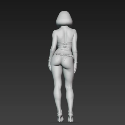 Mô hình Velma Dinkley trong đồ lót và kính mắt - Scooby Doo