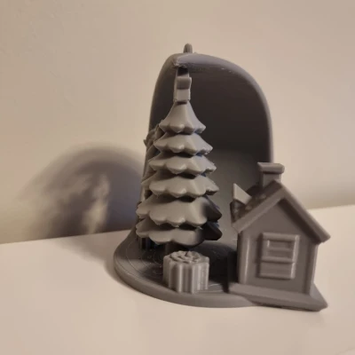 Mô hình Làng Yêu Tinh Trang Trí Giáng Sinh