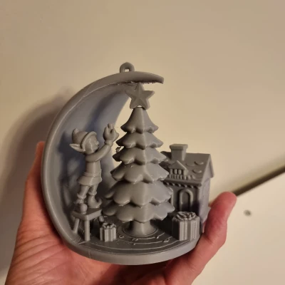 Mô hình Làng Yêu Tinh Trang Trí Giáng Sinh