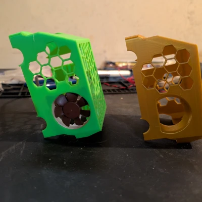 Chụp Đầu Phun Qidi Plus 4 Phong Cách Voronoi