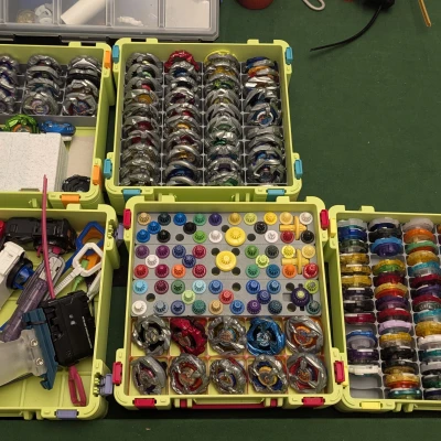 Hộp Beyblade X Donut - Giải pháp lưu trữ Beyblade chuyên nghiệp