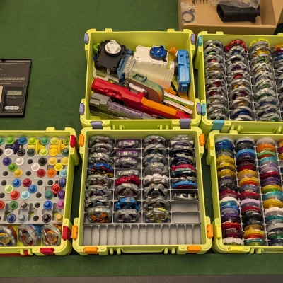 Hộp Beyblade X Donut - Giải pháp lưu trữ Beyblade chuyên nghiệp