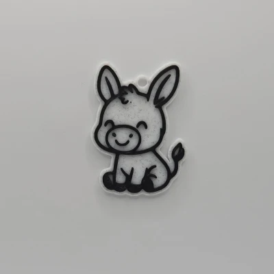 Móc Khóa Hình Chú Lừa Dễ Thương