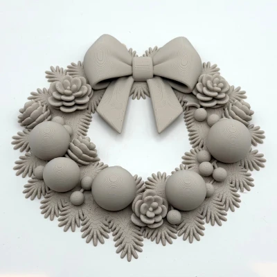 Mô Hình Vòng Hoa Giáng Sinh Trang Trí Nhà Cửa