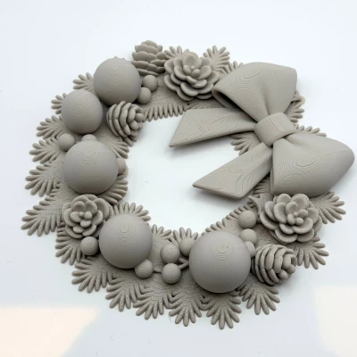 Mô Hình Vòng Hoa Giáng Sinh Trang Trí Nhà Cửa