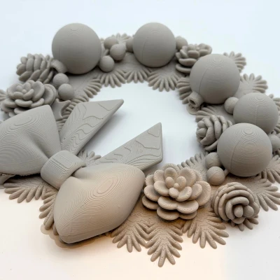 Mô Hình Vòng Hoa Giáng Sinh Trang Trí Nhà Cửa