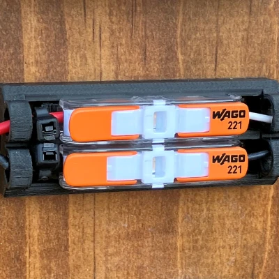 Hộp Đấu Nối Đèn LED Dưới Tủ Bếp (WAGO)